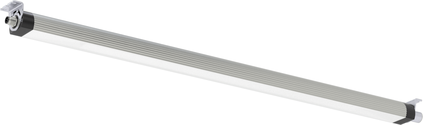 Şerit Makinesi Işığı, 40 mm Genişlik x 28-5/8“ Uzunluk x 1-1/8” Toplam Yükseklik