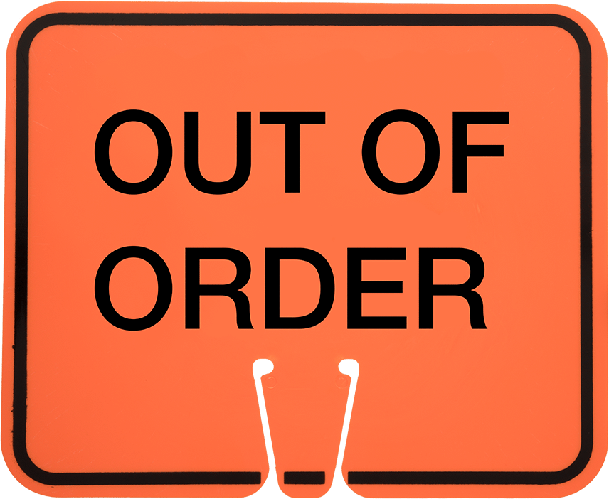 Out of Order (English)
