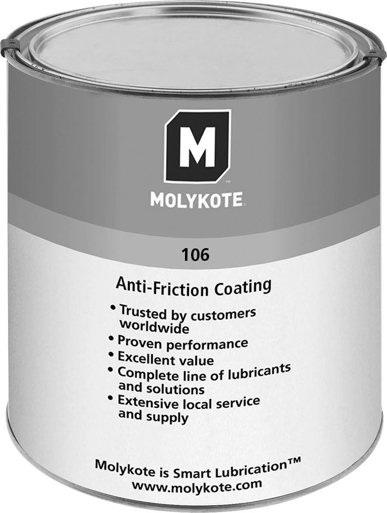 Kalıcı Kuru Film Yağlayıcı, Dupont Molykote 106, 2,2 lbs. Kutu