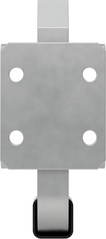 Yaylı Kayar Cıvata Mandalı, Topuzlu Çekme, 304 Paslanmaz Çelik, 1-1/2“ Yükseklik x 1-1/4” Genişlik