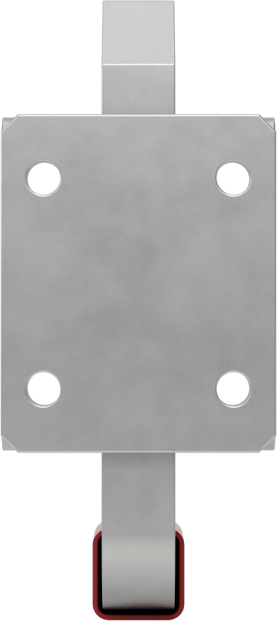 Yaylı Kayar Cıvata Mandalı, Topuzlu Çekme, 304 Paslanmaz Çelik, 1-5/8“ Yükseklik x 2” Genişlik
