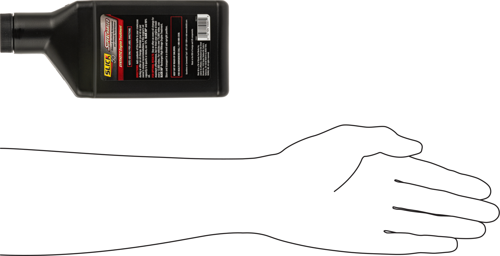 Slick 50 Motor Bakım Ürünü, SAE Sınıf 5W-30, 15-FL. oz. Şişe
