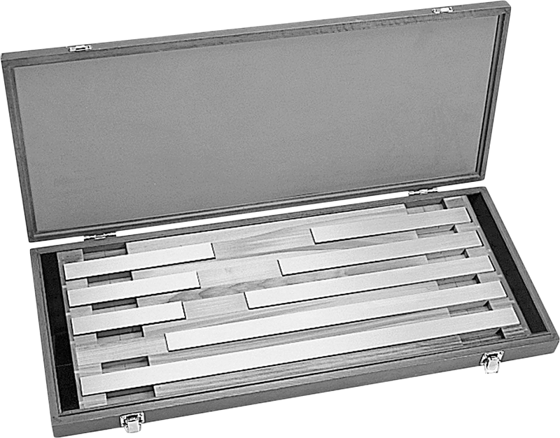 Mitutoyo Ölçü Bloğu Seti, Model Numarası 516-763-26, 8 Kare Parça, AS-1 Sınıfı, Inch