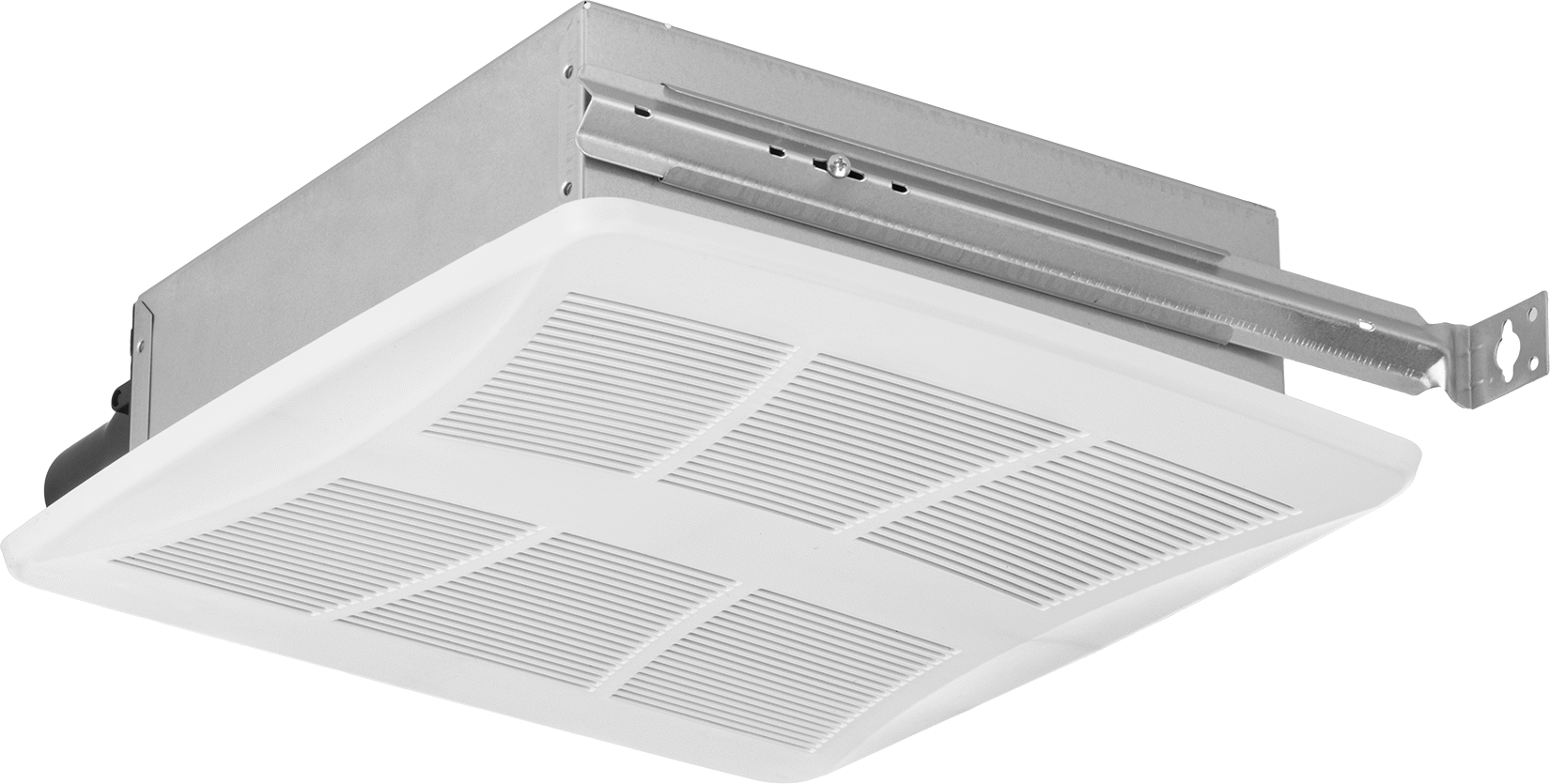 Tavana Monte Lavabo Egzoz Fanı, 2“ Yükseklik x 4” Genişlik Oval Kanal için
