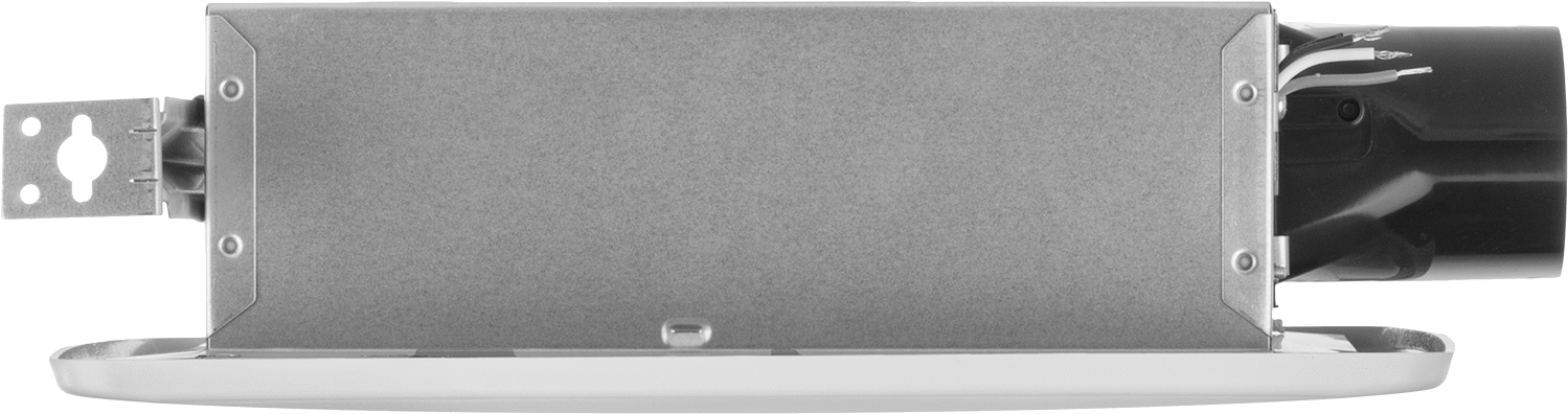 Tavana Monte Lavabo Egzoz Fanı, 2“ Yükseklik x 4” Genişlik Oval Kanal için