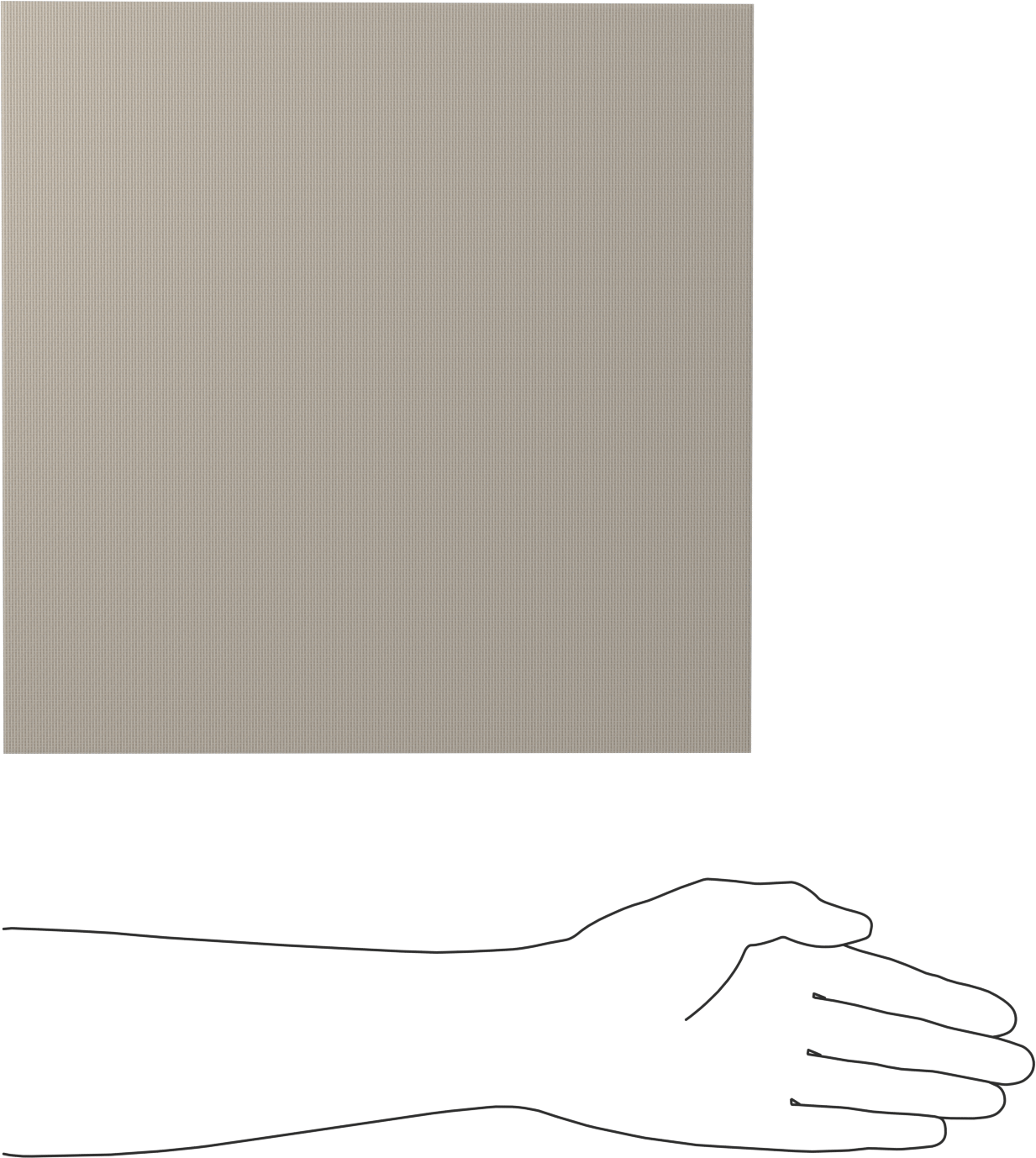 Yüksek Sıcaklık FRP Fiberglas, 12“ Genişlik x 12” Uzunluk, 0,032" Kalın