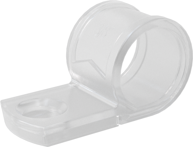Polietilen Döngü Kelepçesi, 3/8" ID, Beyaz