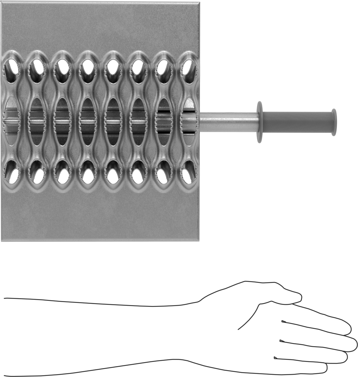 Tekerlek Takozu, Ters Çevrilebilir, 20" Maksimum Tekerlek Çapı için, 10-7/8" Uzunluk, 9" Genişlik