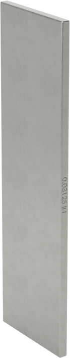 Mitutoyo Ölçü Bloğu, Dikdörtgen, Sınıf 0, 0,03125" Boyut, Çelik