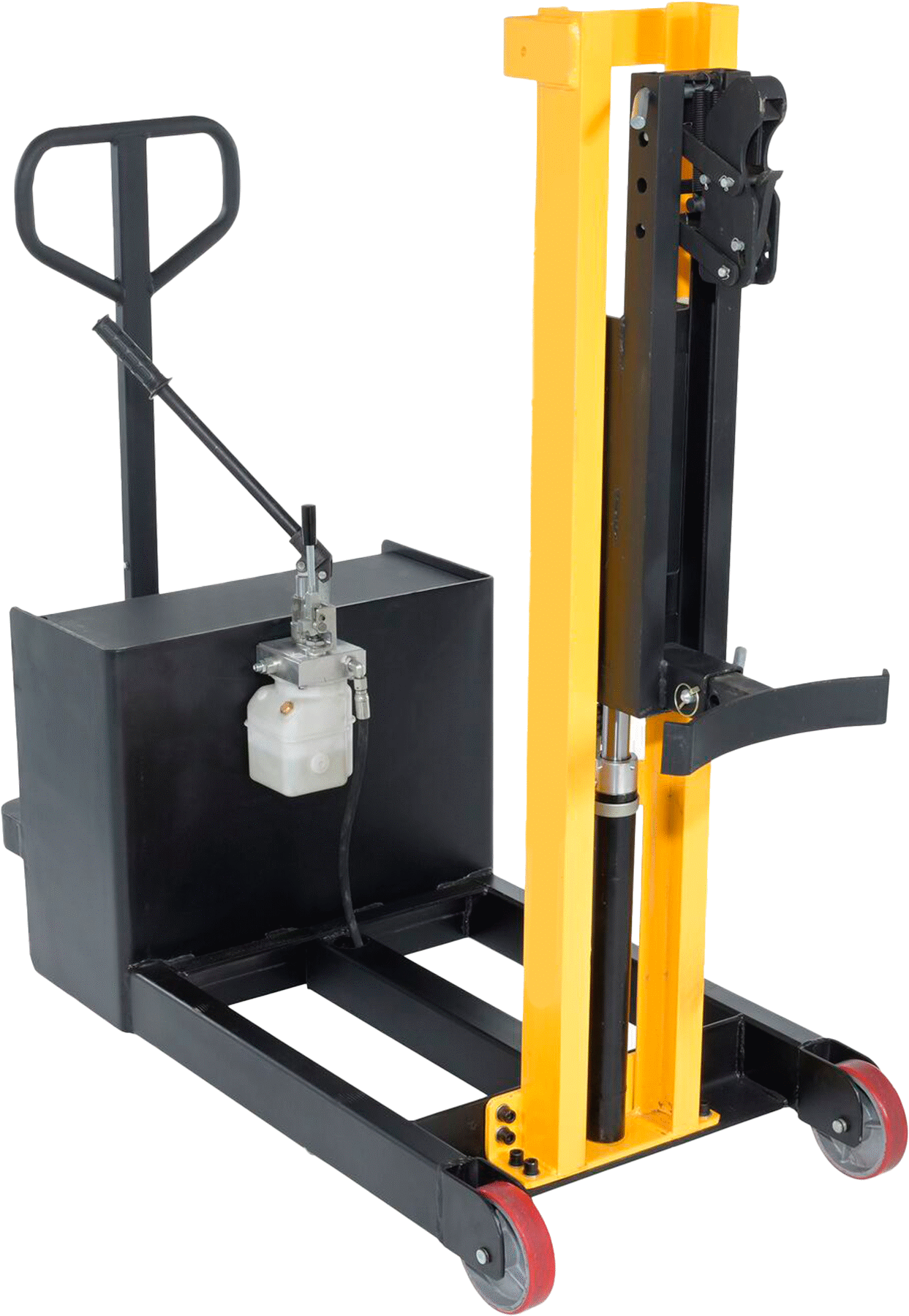 Manuel Tamburlu Forklift, Hidrolik Pompa Kolu ile, Dengeli Taban