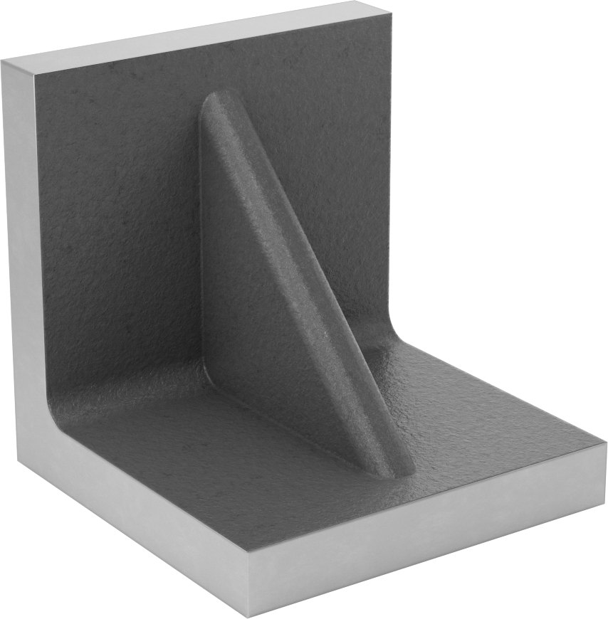 Sıkı Toleranslı Açı Plakası, 4“ Uzunluk x 4” Genişlik x 4" Yükseklik
