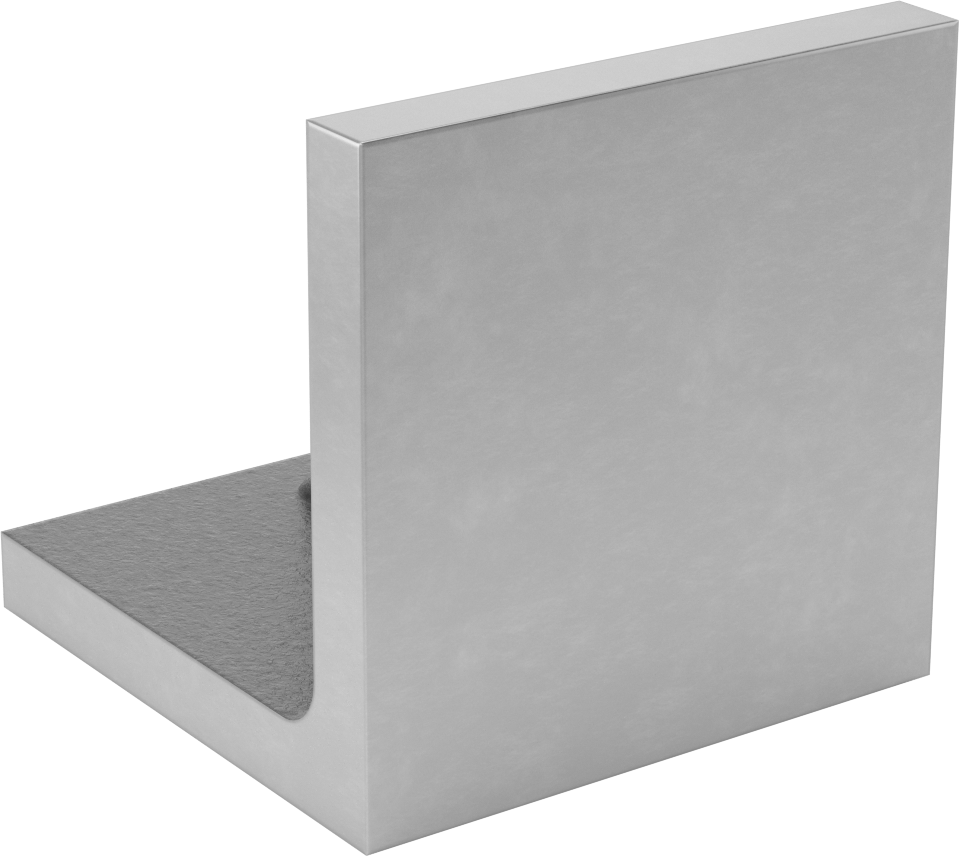 Sıkı Toleranslı Açı Plakası, 6“ Uzunluk x 6” Genişlik x 6" Yükseklik