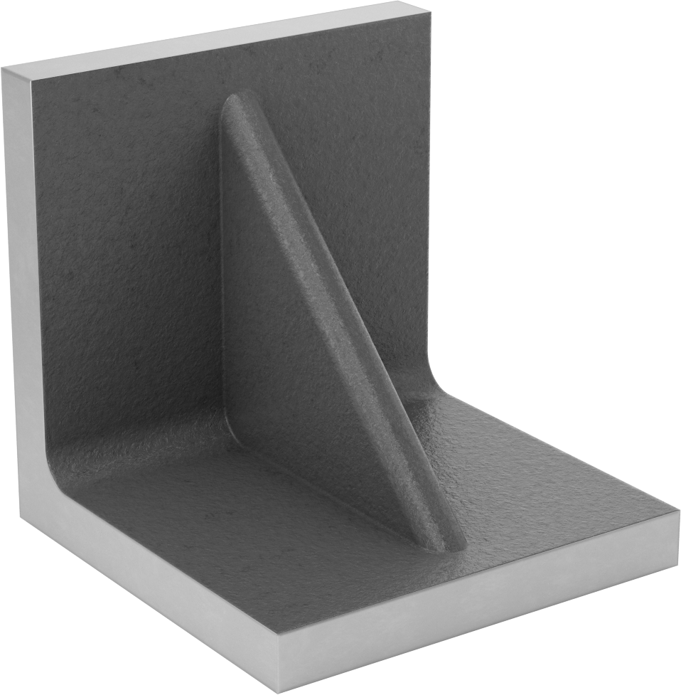 Sıkı Toleranslı Açı Plakası, 6“ Uzunluk x 6” Genişlik x 6" Yükseklik