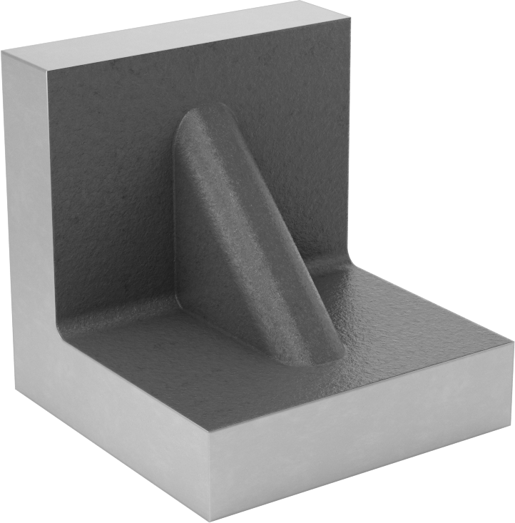 Sıkı Toleranslı Açı Plakası, 2“ Uzunluk x 2” Genişlik x 2" Yükseklik