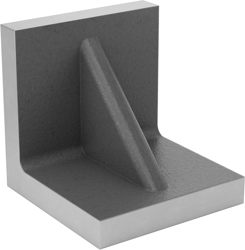 Sıkı Toleranslı Açı Plakası, 3“ Uzunluk x 3” Genişlik x 3" Yükseklik