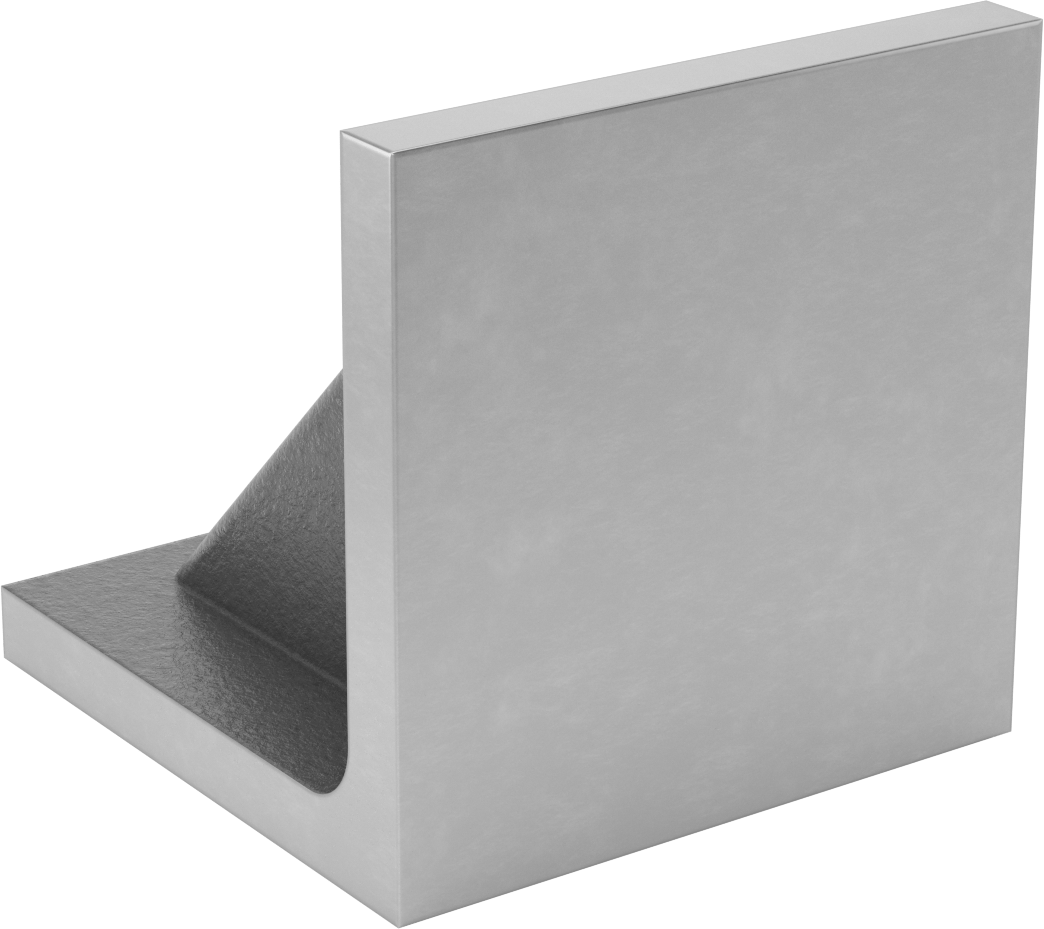 Sıkı Toleranslı Açı Plakası, 8“ Uzunluk x 8” Genişlik x 8" Yükseklik