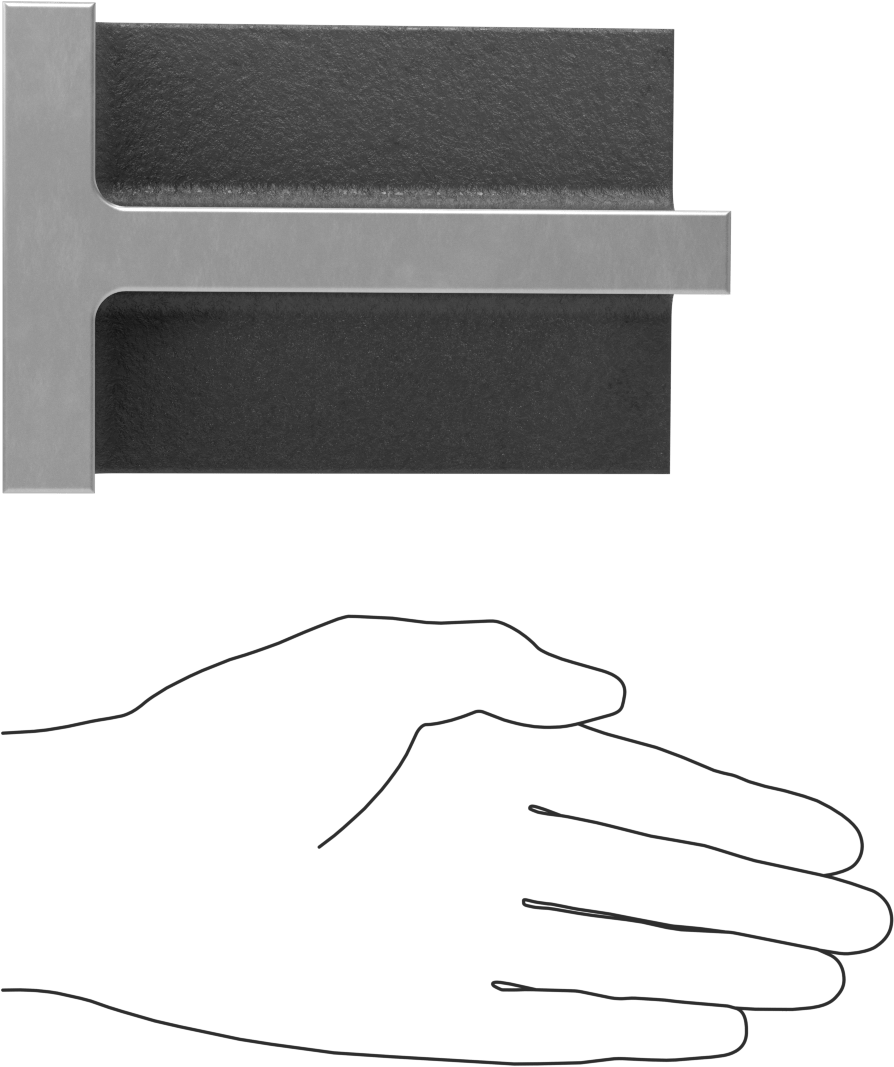 Sıkı Toleranslı Her Yöne Açılı Plaka, 4“ Uzunluk x 4” Genişlik x 6" Yükseklik