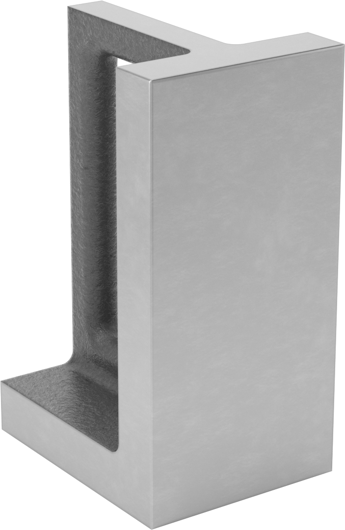 Sıkı Toleranslı Her Yöne Açılı Plaka, 5“ Uzunluk x 4” Genişlik x 8" Yükseklik