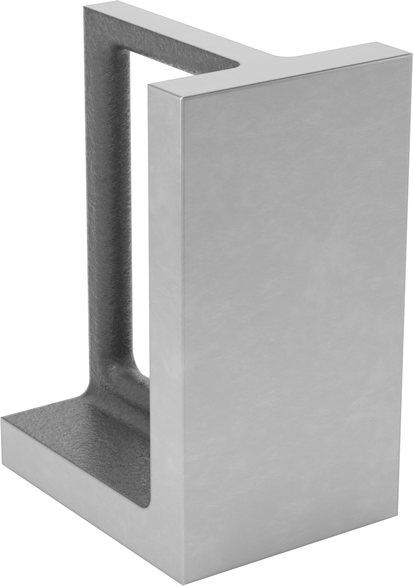 Sıkı Toleranslı Her Yöne Açılı Plaka, 7“ Uzunluk x 5-1/2” Genişlik x 10" Yükseklik