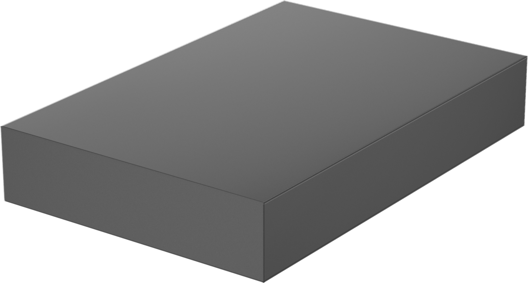 Granit Yüzey Plakası, Alet Odası Sınıfı B, 18" x 12" x 3"