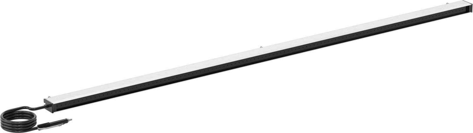 Çubuk İyonlaştırıcı, 42“ genişlik x 7” derinlik statik kontrol