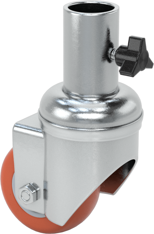 Soket Döner Tekerlek, 3/4“ ila 1” boru dış çapı için
