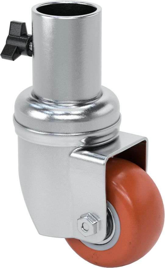 Soket Döner Tekerlek, 1“ ila 1-1/4” Boru Dış Çapı için