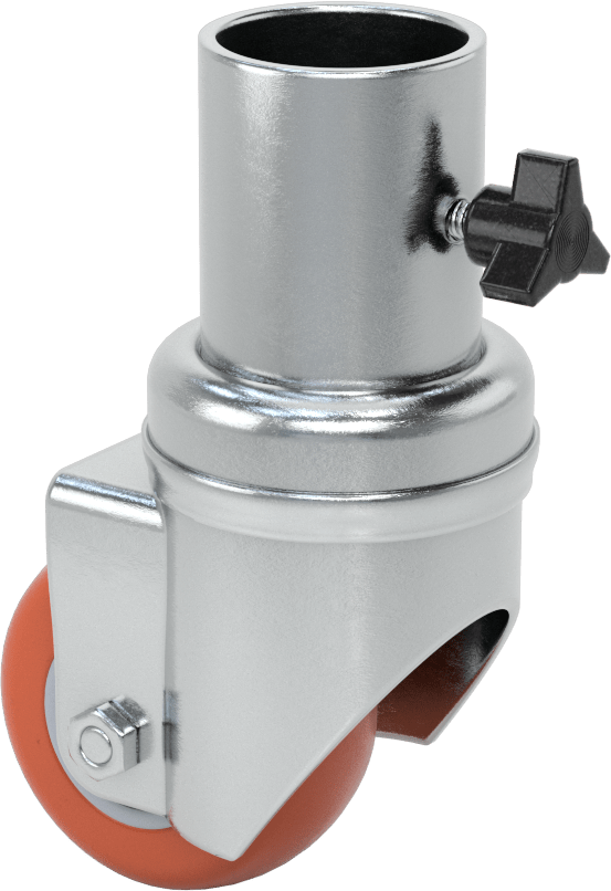 Soket Döner Tekerlek, 1-1/4“ ila 1-1/2” Dış Çaplı Borular için