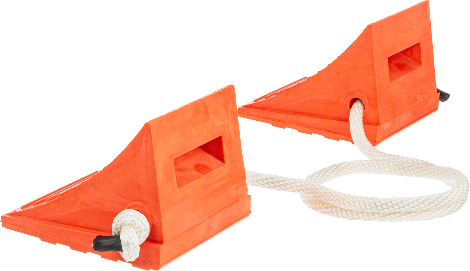 Tekerlek Takozu, 35" Maksimum Tekerlek Çapı için, 8-1/2" Uzunluk, 7-1/2" Genişlik, 6-1/4" Yükseklik