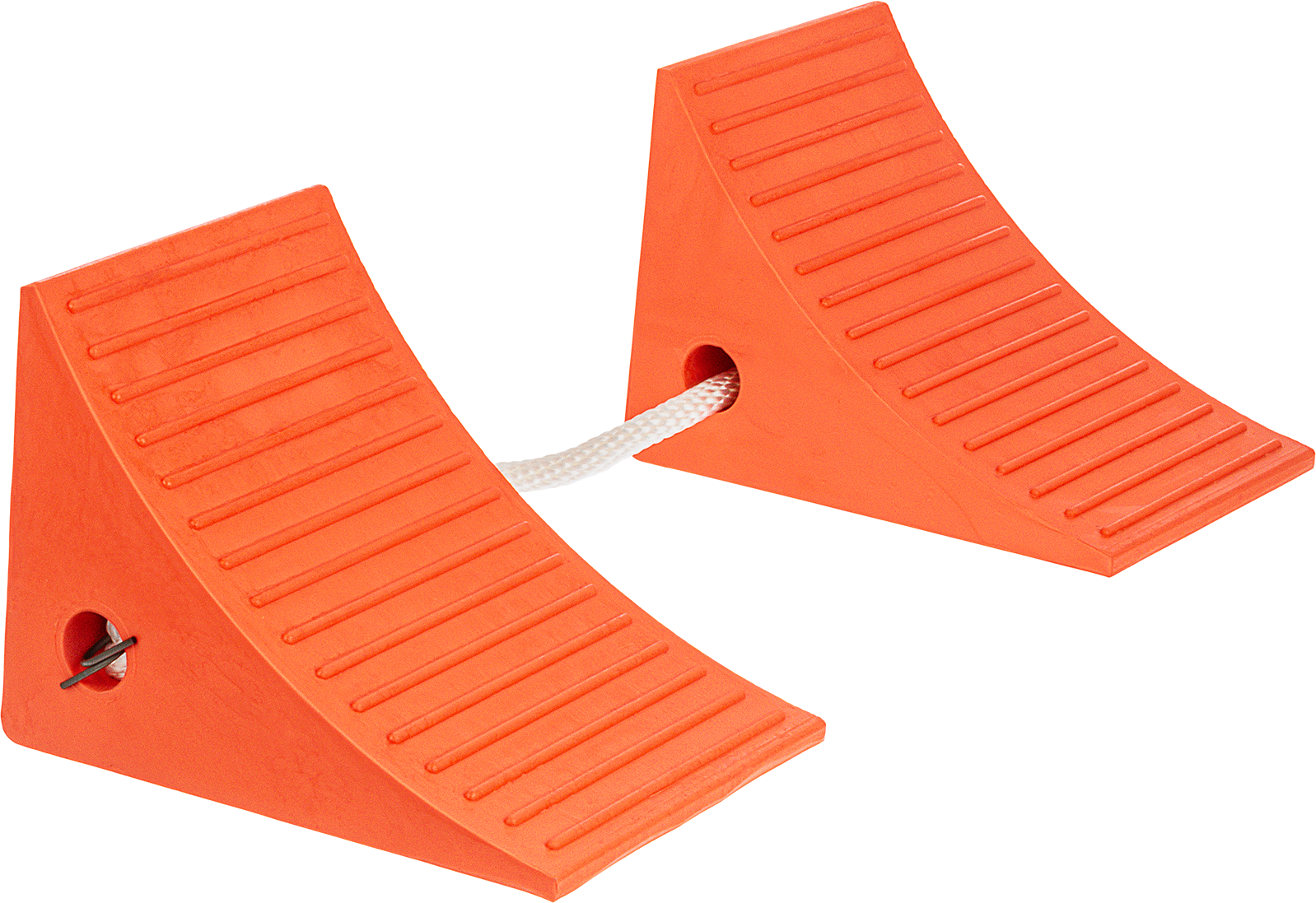 Tekerlek Takozu, 35" Maksimum Tekerlek Çapı için, 11-1/4" Uzunluk, 8" Genişlik, 8-1/4" Yükseklik