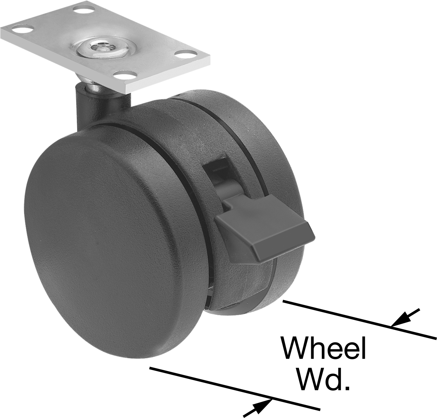 Swivel with Brake