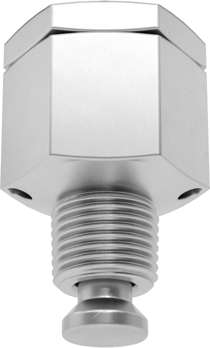 Havalandırma Deliği, Çinko Kaplı Çelik, 1/8 NPT Erkek, Sıçrama Koruyuculu