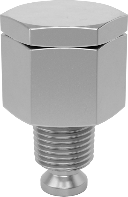 Havalandırma Deliği, Çinko Kaplı Çelik, 1/8 NPT Erkek, Sıçrama Koruyuculu