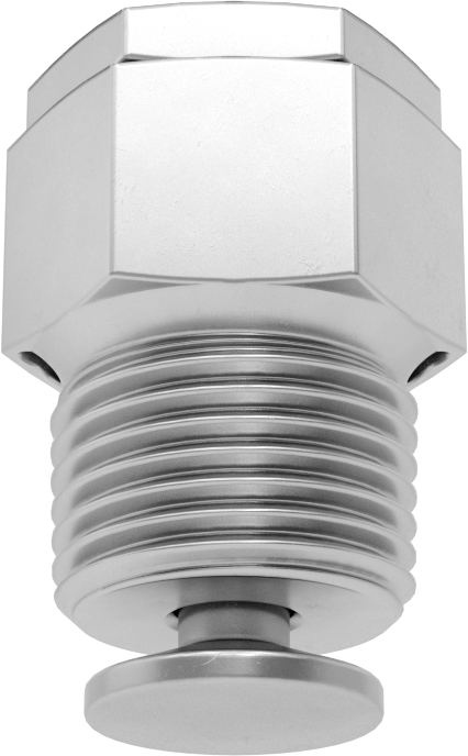 Havalandırma Deliği, Çinko Kaplı Çelik, 3/8 NPT Erkek, Sıçrama Koruyuculu