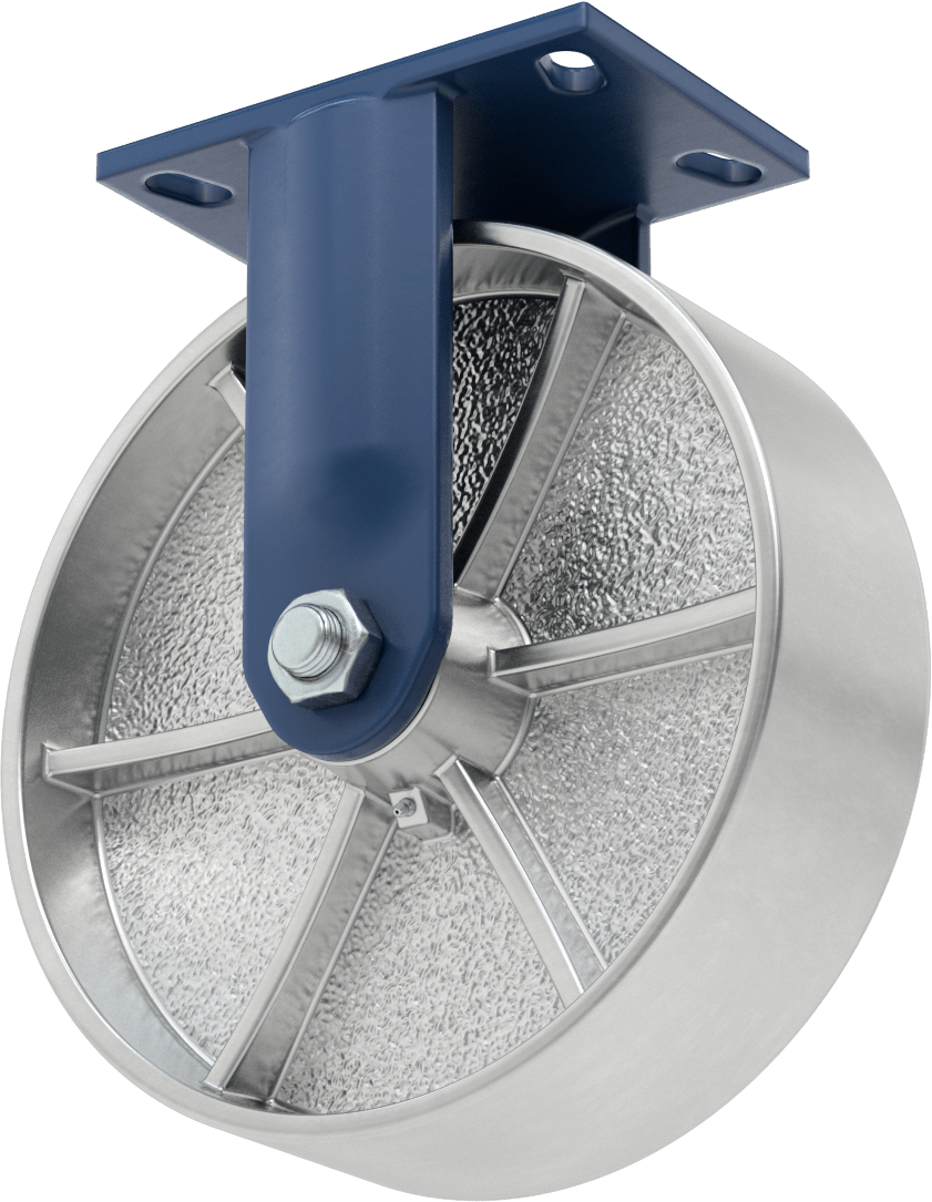 Alliance Tekerlek, Kompakt, 10" Çapında Metal Tekerlekli Sert, 4000 lbs. Kapasite