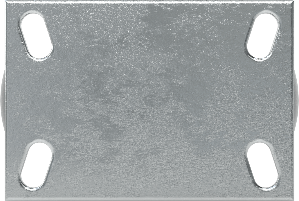 6-1/2“ x 4-1/2” Plakalı Yüksek Kapasiteli Vulcan Tekerlek, 8 inç Çaplı Fenolik Tekerlekli Sert