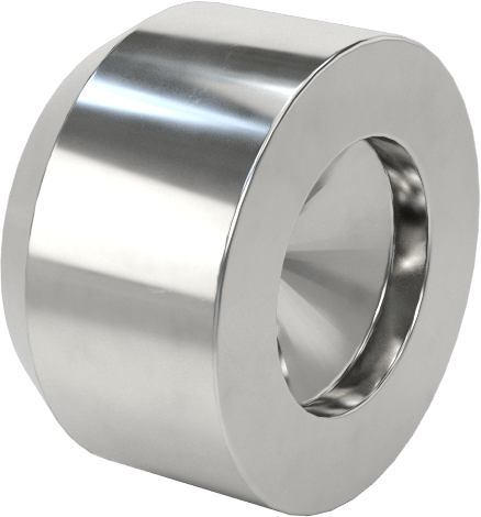Presle Takılan Delikli Valf, 1/8" Uzunluk, 0,010" Delik Çapı