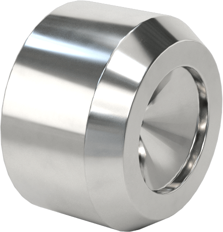 Presle Takılan Delikli Valf, 1/8" Uzunluk, 0,018 inç Delik Çapı