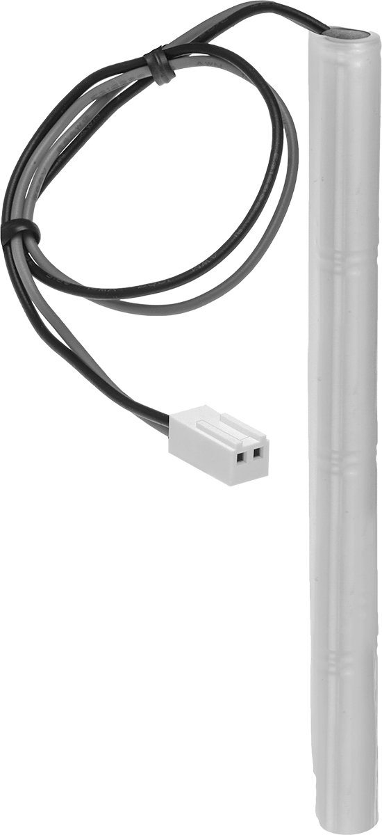 Acil Durum Işığı Pil Paketi, Nikel Kadmiyum, Uçtan Uca Düzen, 4.8V, Numara B310011