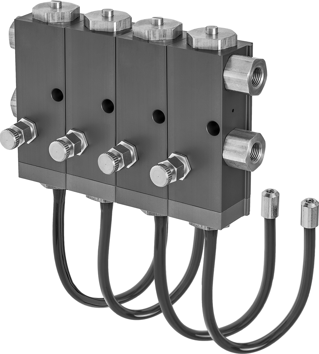 4 Pumps with Spray Nozzle