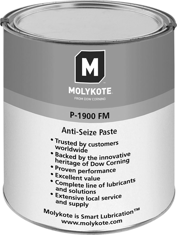 Gıda ve İçecek için Montaj Yağı, Mineral Yağ Bazlı, Dupont Molykote P-1900, 2.2lb.Can