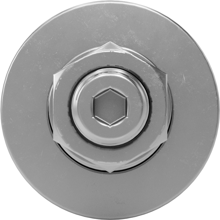 Ayarlanabilir Omuzlu Dişli V-Oluklu Ray Makarası, 2-1/2" Silindir Çapı, 1-1/4" Silindir Genişliği