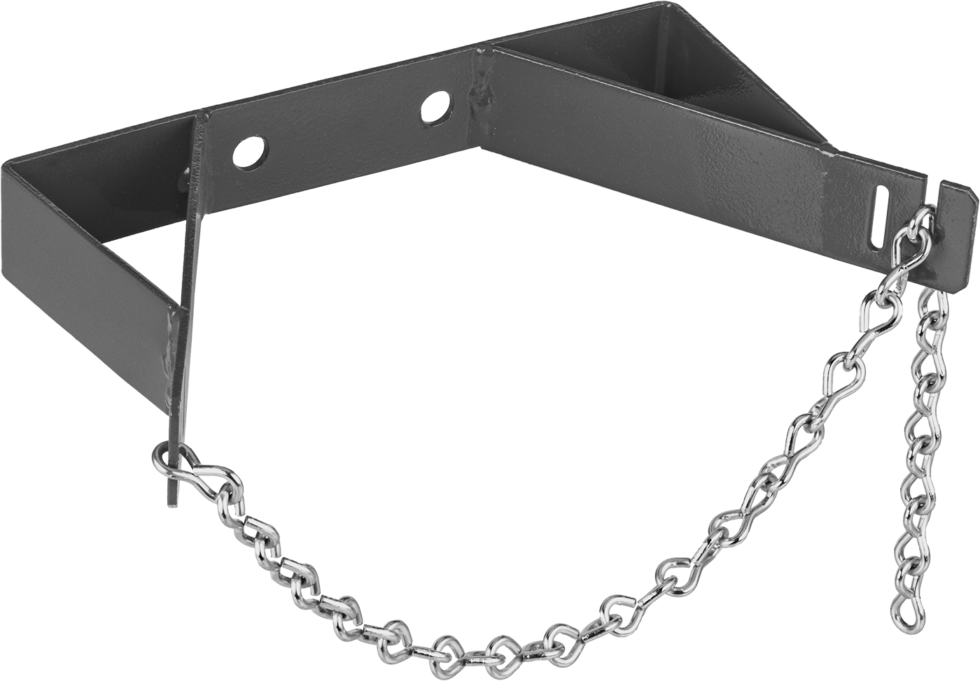 Silindir Rafı, Duvar Montajı, Boyalı Çelik, 11“ Genişlik x 1-1/2” Yükseklik x 6" Derinlik