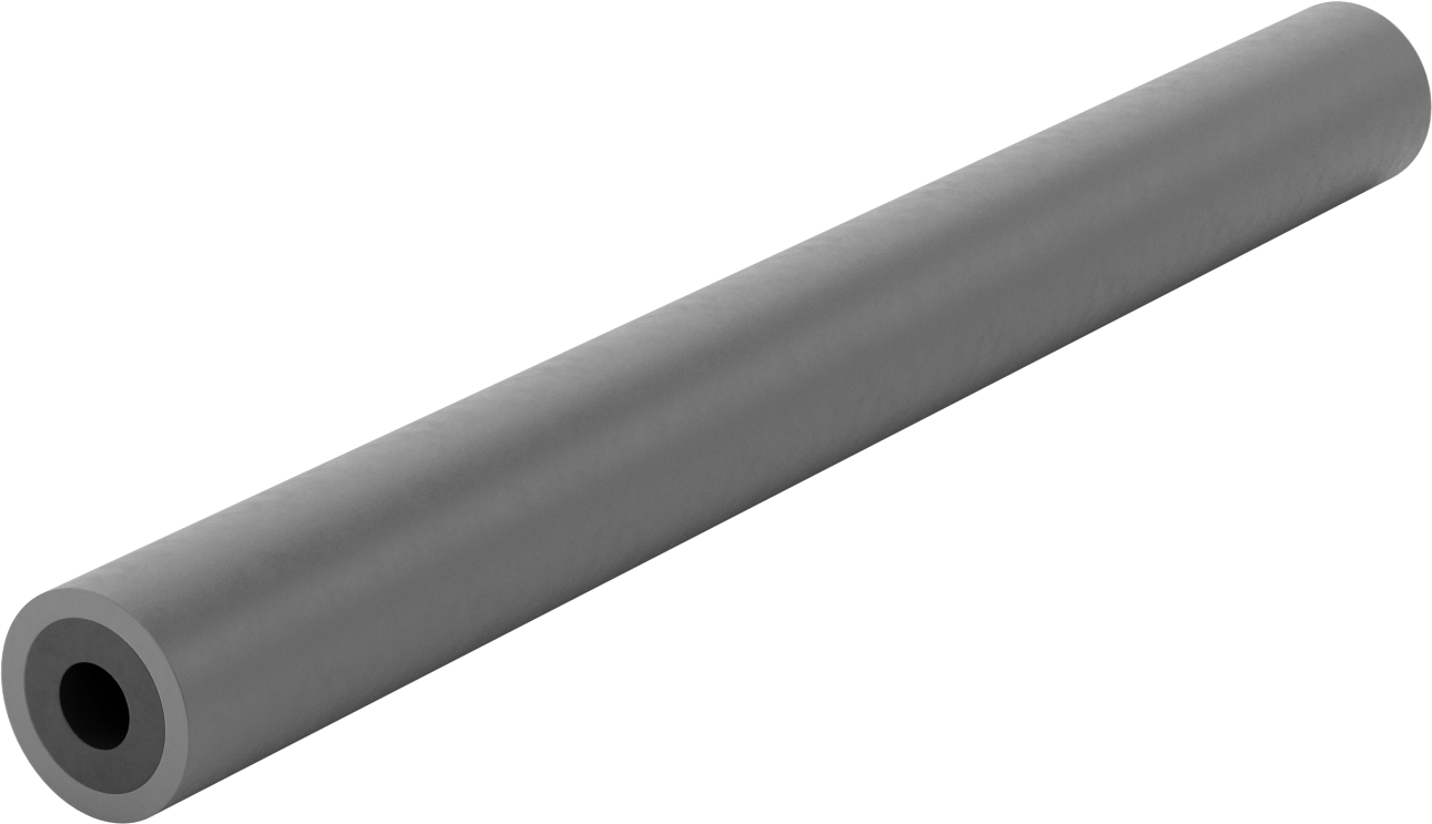Genişliğe Göre Kesilmiş Poliüretan Tekerlek, 2 inç Çap, 3/4" Aks için
