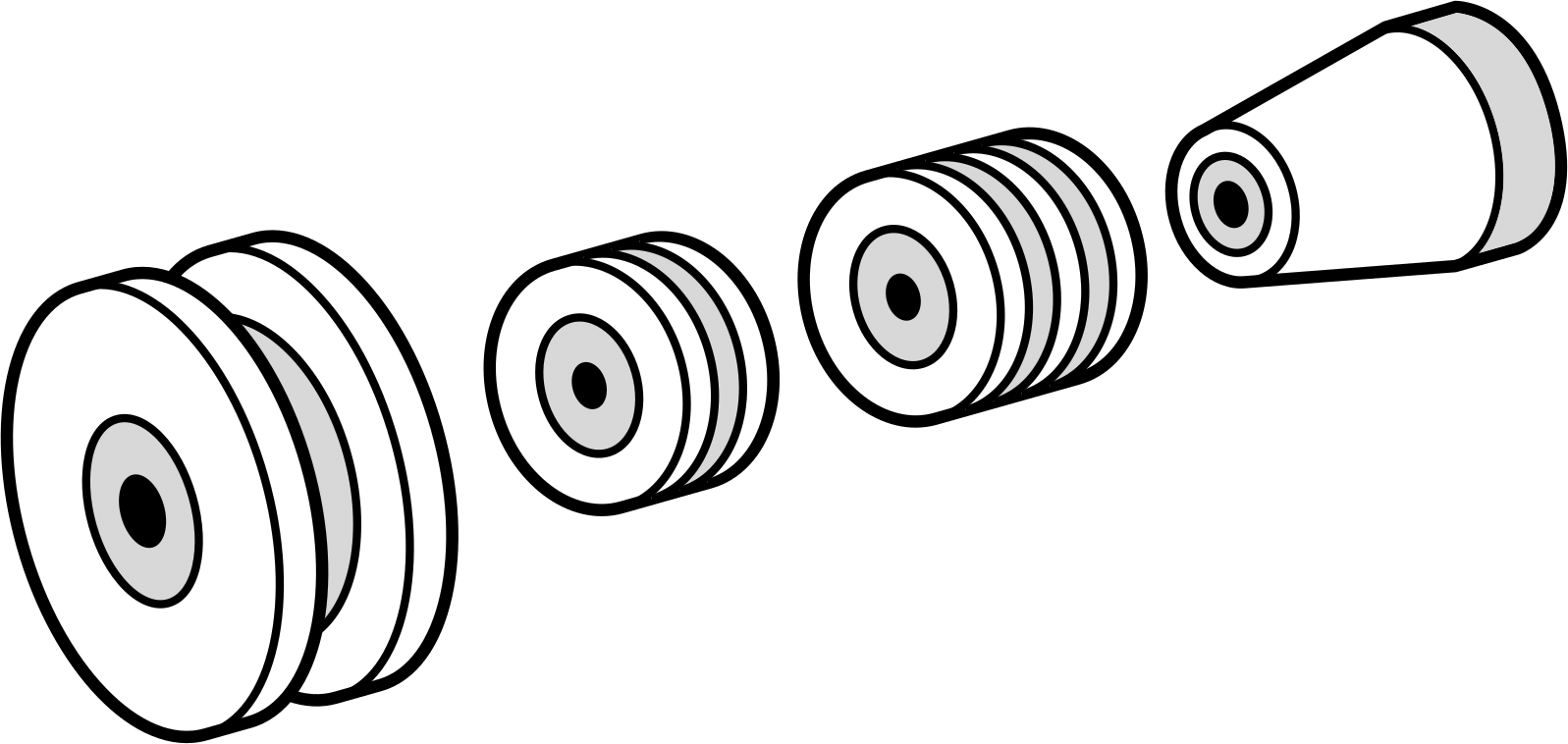 Machinable to fit many applications