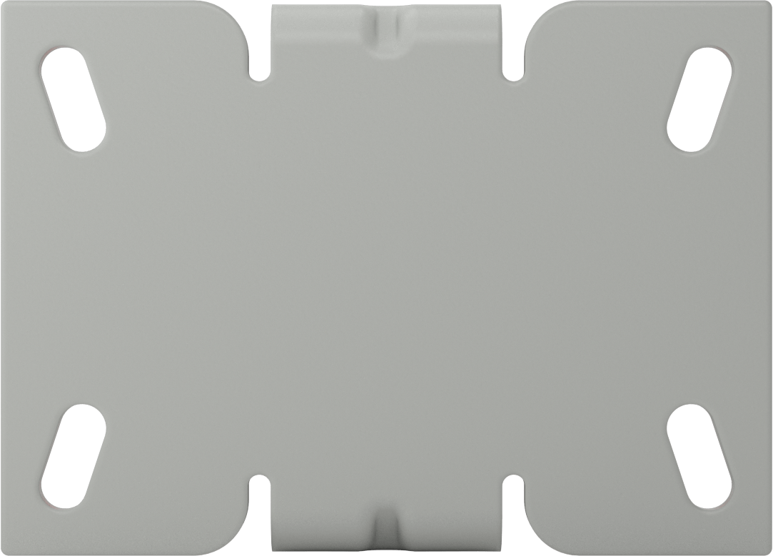 6-1/4“ x 4-1/2” Plakalı Yüksek Kapasiteli Mauler Tekerlek, 5" Çaplı Poliüretan Tekerlekli Sert