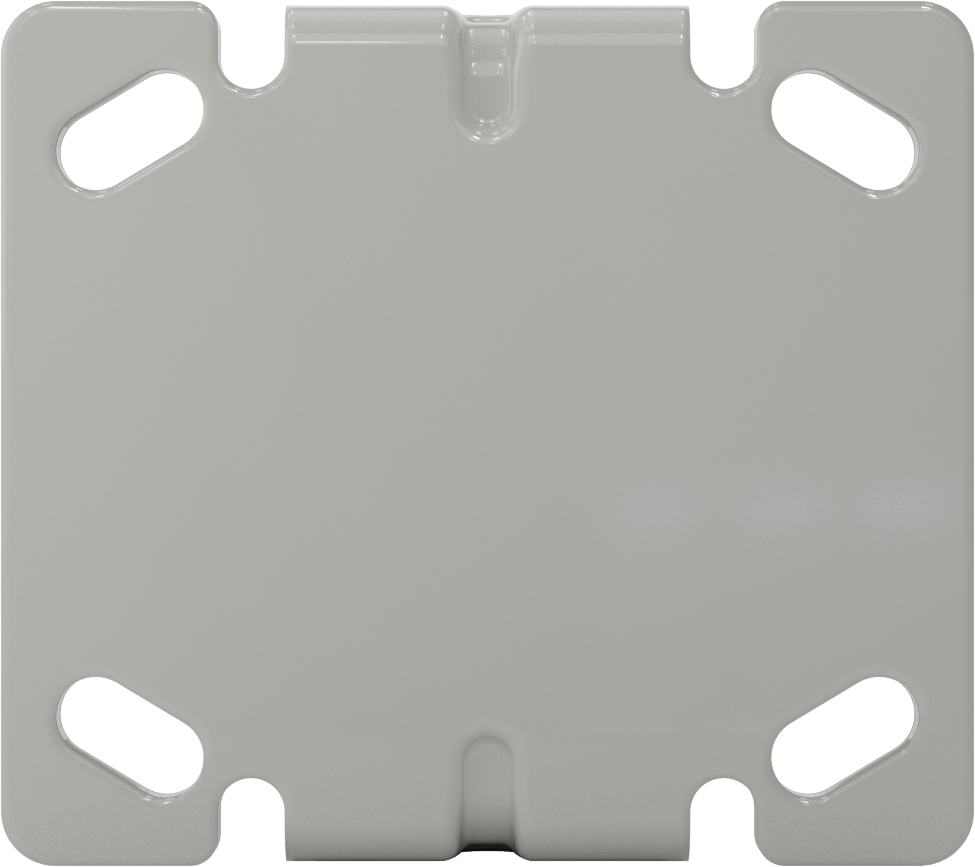 4-1/2“ x 4” Plakalı Yüksek Kapasiteli Mauler Tekerlek, 5" Çapında Fenolik Tekerlekli Sert