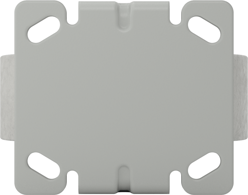 4-1/2“ x 4” Plakalı Yüksek Kapasiteli Mauler Tekerlek, 6" Çaplı Metal Tekerlekli Sert
