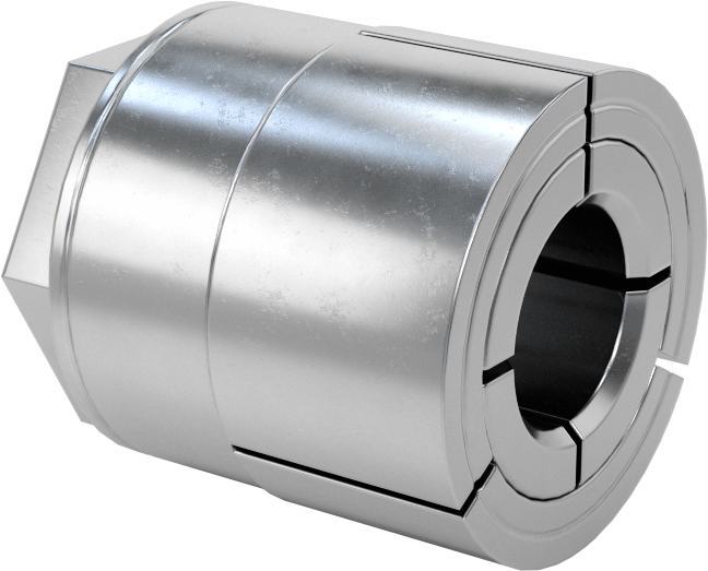 Hızlı Tutuşlu Vidalı Kelepçe Burcu, Çelik, 9 mm Mil Çapı için, 20 mm OD