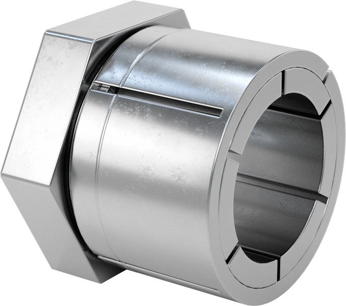Hızlı Tutuşlu Vidalı Kelepçe Burcu, Çelik, 30 mm Mil Çapı için, 45 mm OD